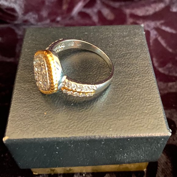 Pave Rhinestone Ring *New - Picture 2 of 2